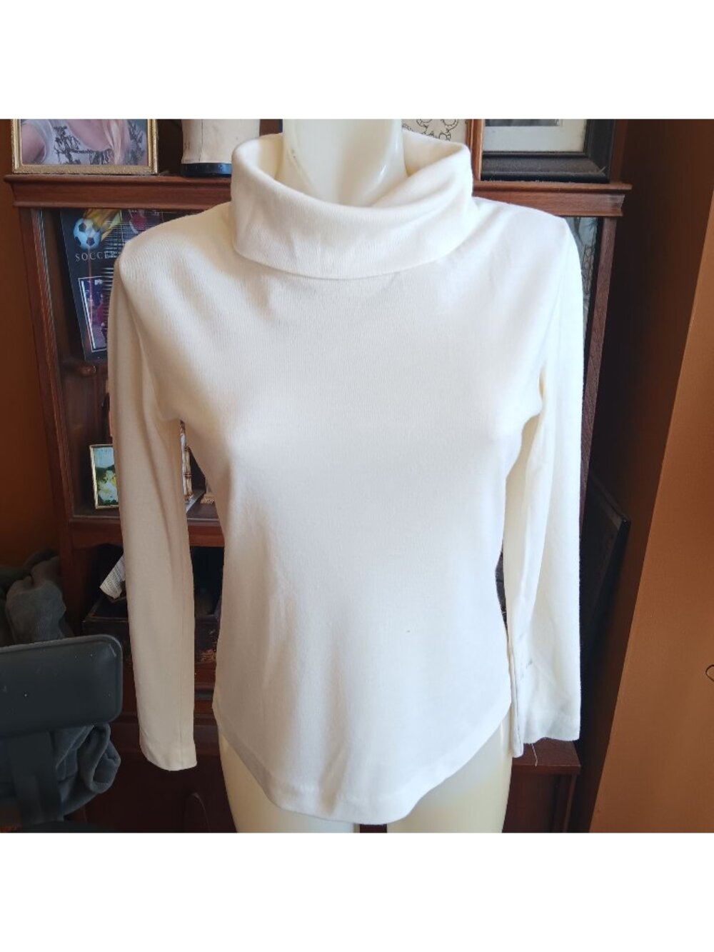 True Vintage Turtleneck Top Small 1970's Aileen Girl Single Stitch Girls 14